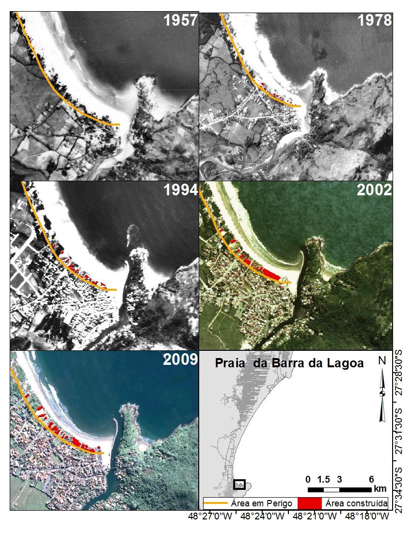 151 Para Barra da Lagoa/Moçambique o aumento foi de aproximadamente 5700%, com maior aceleração também no período 1994 a 2002.