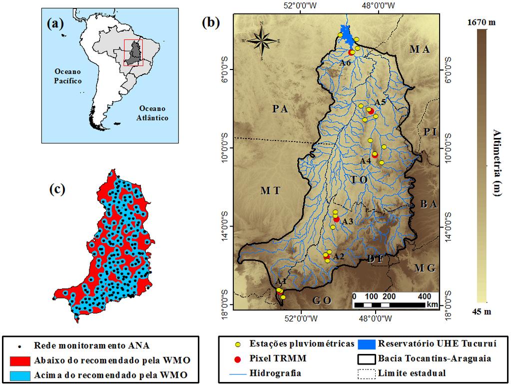 Anais XVI Simpósio Brasileiro de Sensoriamento Remoto - SBSR, Foz do Iguaçu, PR, Brasil, 13 a 18 de abril de 213, INPE O satélite TRMM (Tropical Rainfall Measuring Mission), resultante de uma