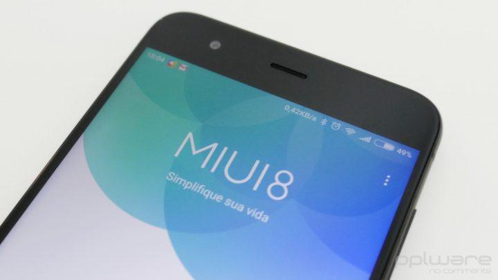 Uma das particularidades desta interface é ser igual entre todos os diferentes dispositivos com MIUI 8, independentemente se a versão base do Android é a 4.4, a 5.1,