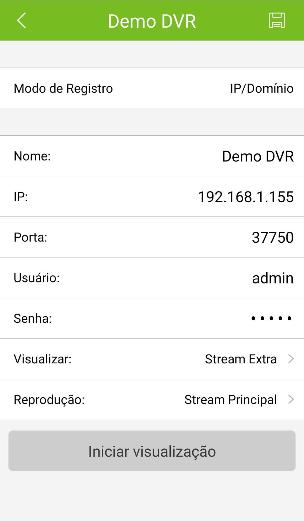 Editar dispositivo Para alterar as informações de um dispositivo, siga os passos a seguir: Passo 1: na interface de gerenciar o dispositivo, toque sobre o dispositivo que deseja editar.