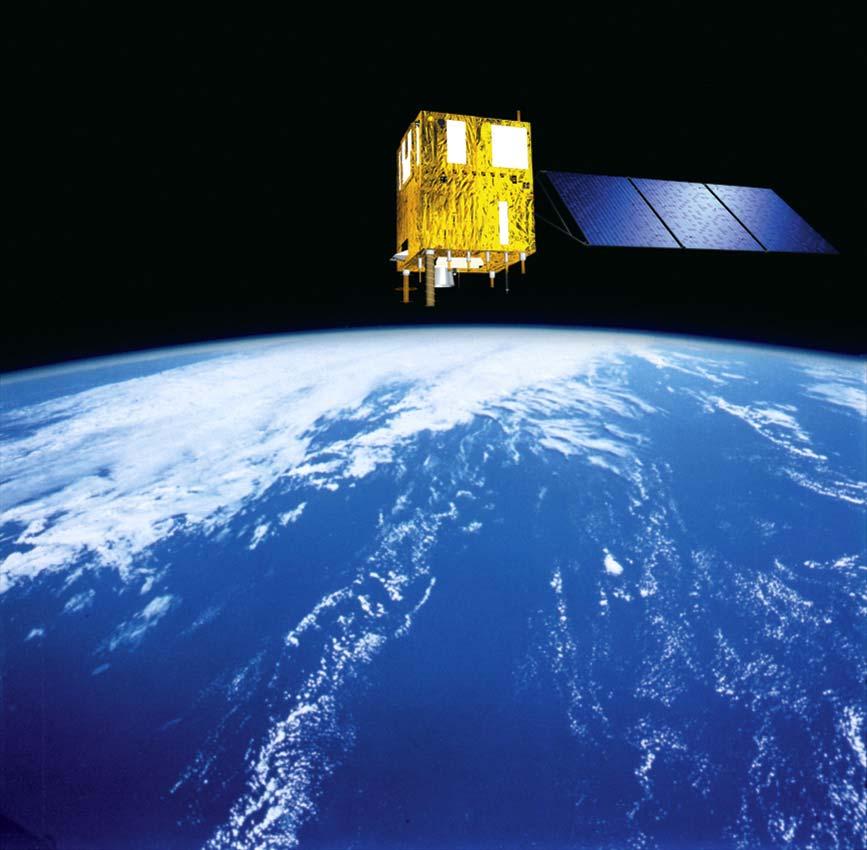 Satélite CBERS-1 com o