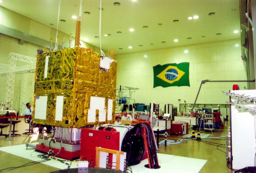 O satélite CBERS na fase de testes Testes de