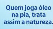 Por que não se deve adicionar o óleo de fritura no ralo