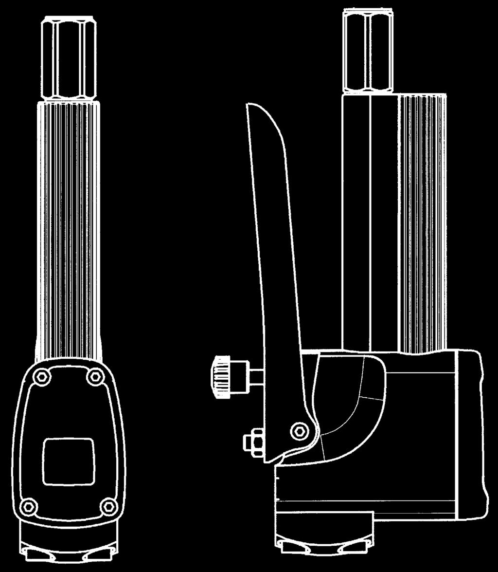 The resettable batch total provides complete control over the lubrication operations; the cumulative total provides a constantly updated record of grease consumption.