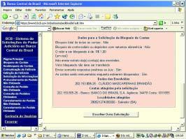 Manual do Usuário do BACEN-JUD Sistema de Atendimento às Solicitações do Poder Judiciário do Banco Central do Brasil XV