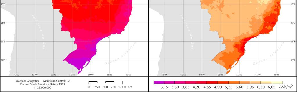 Assessing satellite derived irradiance information for South America within the UNEP resource assessment project SWERA.