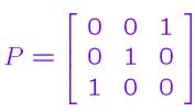 Decomposição LU Exemplo: Calcular o determinante