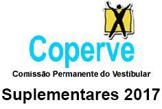 EDITAL 04/COPERVE/2017 A Universidade Federal de Santa Catarina UFSC, por meio da Comissão Permanente do Vestibular COPERVE, declara que estarão abertas as inscrições para as vagas remanescentes