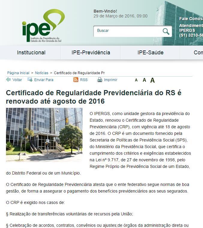 PREVIDENCIÁRIA CRP -