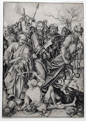 fig. d'unterlinden) 3 Martin Schongauer, A Prisão de Cristo, 1475-1480, (Colmar, Musée Falta realizar, no espaço geográfico em causa, um trabalho sistemático que demonstre e avalie a extensão da