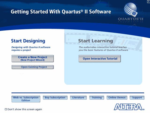 O Quartus II é um ambiente de desenvolvimento integrado (IDE Integrated Development Environment), utilizado para o desenvolvimento de sistemas digitais utilizando FPGAs (Field Programmable Gate