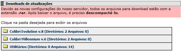 20 Instalação Colibri Colibr i Food - Radiant Neste tópico serão abordados os passos para realizar a