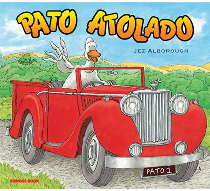 PATO ATOLADO JEZ ALBOROUGH BRINQUE BOOK EU INDICO ESSE LIVRO PORQUE EU ACHEI MUITO ENGRAÇADO.