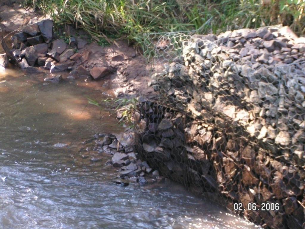 Enrocamento Barragem de