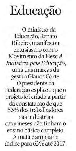 Título: Educação - Data: 24/07/2015 - Veículo: Jornal de Santa