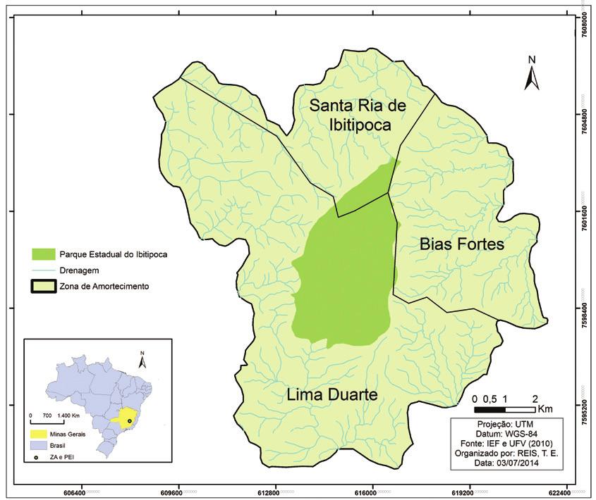 RISCOS - Associação Portuguesa de Riscos, Prevenção e Segurança Introdução Área de Estudo 142 No Brasil, a conservação das últimas florestas tropicais vem sendo prioridade do governo, que se preocupa