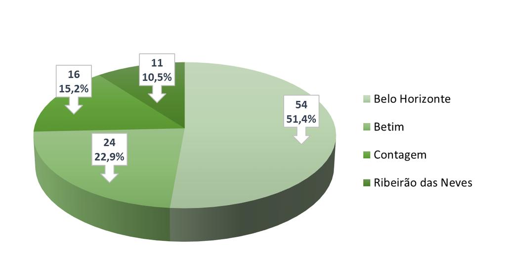 Perfil dos Participantes Total de Entrevistados Ao todo, foram 105 entrevistados entre profissionais do Sistema