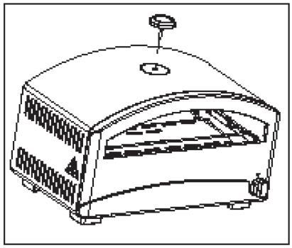 PRESERVAÇÃO DO APARELHO O cilindro de gás deve ser mantido ao ar livre em uma área bem ventilada. Deve ser desconectado do forno quando não for utilizado.