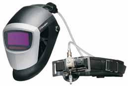 Respirador de linha de Ar Comprimido Fresh Air TM C Respirador Purificador de Ar Motorizado Adflo TM Máscara de solda com regulador de vazão Fresh-Air TM C Ao contrário dos outros respiradores