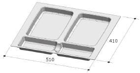 8421152113875 Preço: 75,00 SISTEMA DE RECICLAGEM TEKA ECO EASY 90