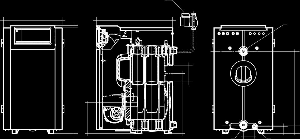 Características principales - Grupo Térmico de alto rendimento, equipado com todos os componentes necessários para a sua instalação. - Funcionamento totalmente automático.