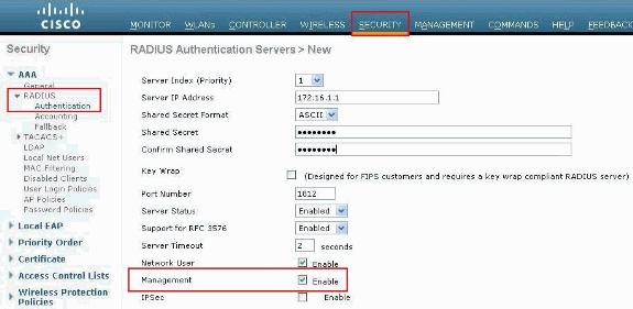 Endereço IP de Um ou Mais Servidores Cisco ICM NT da interface de gerenciamento do controlador 172.16.1.30/