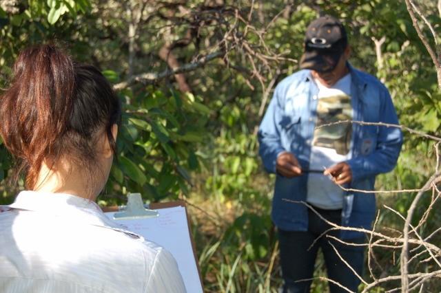 III Trabalho de campo: Consistiu em quatro (04) visitas técnicas à área de pesquisa (PESJ) com objetivo principal o reconhecimento dos componentes dos aspectos socioeconômico e ecológico e, outro de