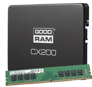 DISCO SSD GOODRAM SSD CX200 480GB SATA 3 SAMSUNG RAM 8GB DDR4