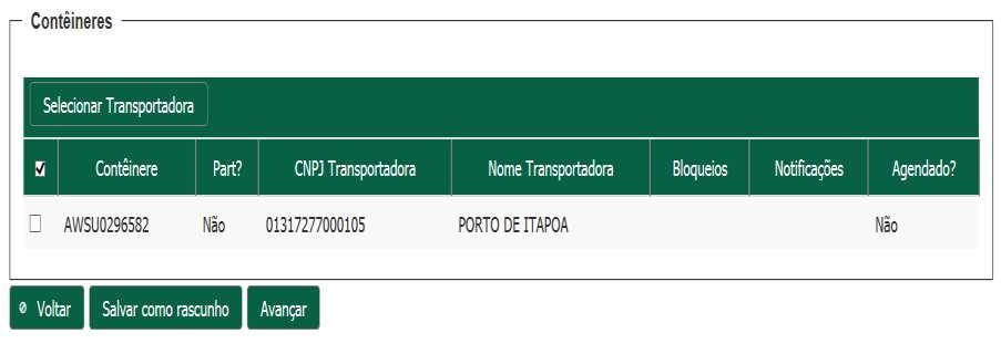 Verificar/alterar transportadora Confirmar todas informações inseridas e clicar na função: PROCESSO CONCLUÍDO Na função: Salvar como Rascunho o Doc. ficará disponível para edição.