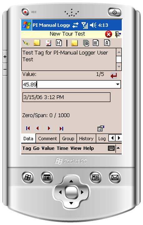 PI Manual Logger Coletar A forma mais simples e fácil de integrar dados coletados manualmente ao seu PI System Coleta de dados via dispositivos