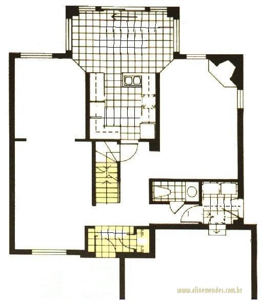 AULAS GRÁTIS DE FENG SHUI 16 ESCADA DE FRENTE PARA A PORTA Muitas pessoas não gostam que a escada interna da casa esteja de frente para a porta principal.