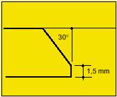 Comparação entre os três processos de soldagem Tubo 36", espessura 14 mm Eletrodo Eletrodo +