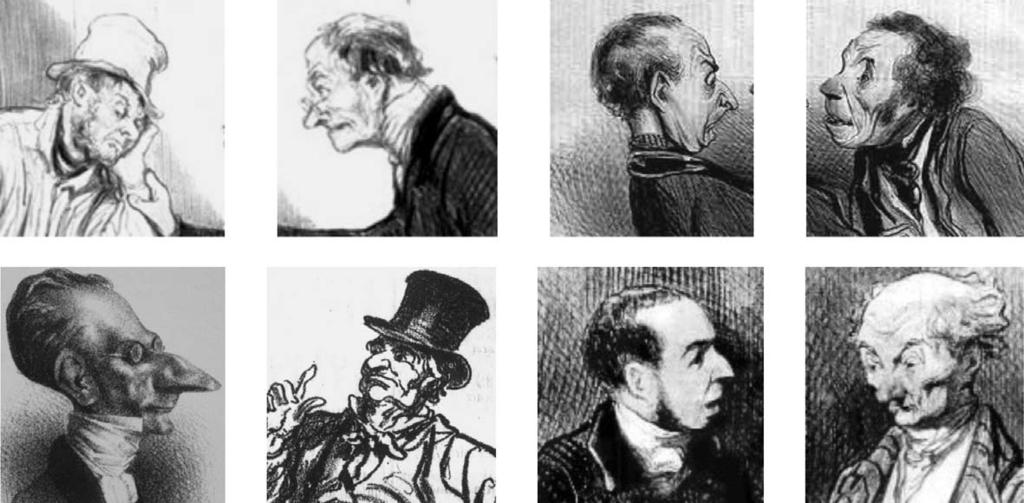 QUESTÃO 1 DESENHO DE OBSERVAÇÃO As expressões humanas chamaram a atenção de artistas do século XIX, entre os quais Honoré Daumier, que se ocupou da retratação de tipos populares e curiosos de sua