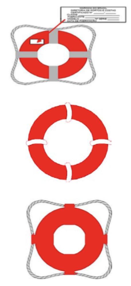 OZEAN ESCOLA NÁUTICA BOIAS SALVA- VIDAS Fabricados conforme requisitos previstos na Convenção Internacional para Salvaguarda da Vida Humana no Mar (SOLAS).