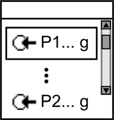 Para iniciar Selecione a Tarefa (Medição) Quando o instrumento estiver definido (Tabela 1), use o menu Selec. tarefa para selecionar a tarefa aplicável. 1 Menu: Selec.