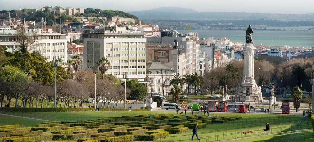 Parque Eduardo VII Com uma centralidade ímpar na cidade de Lisboa, junto ao Marquês do Pombal e a 5 minutos da Avenida da Liberdade, renasce o emblemático edifício Luciano Cordeiro 92.