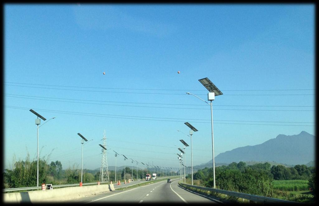 Iluminação pública FV: