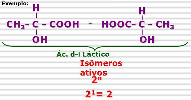 assimetria molecular. Toda substância que apresenta carbono quiral ou assimétrico é opticamente ativa.