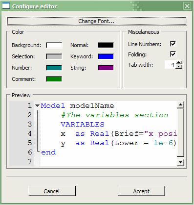 Interface Gráfica Modelagem Básica - 6 Configuração do editor Configuração Configuração