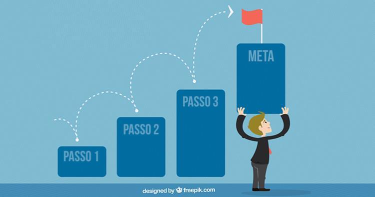 METAS E OBJETIVOS Enquanto a missão da empresa descreve o que ela