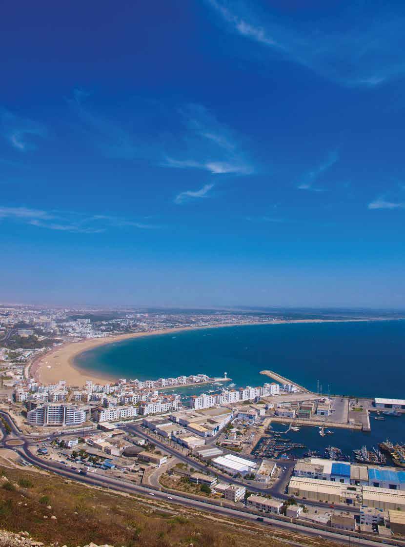 AGADIR Kasbah Ruinas da histórica muralha típica do Norte de Africa construída para proteger a cidade dos ataques dos portugueses.