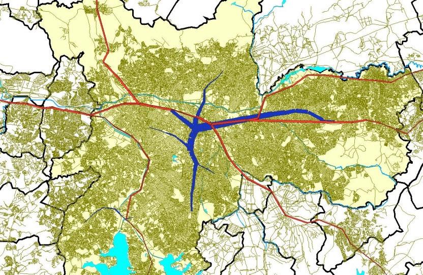 4. AVALIAÇÃO DOS PADRÕES DE DESLOCAMENTOS Cenário 1 Atual (2007) Cenário 2 Essencial (2020) Metrô Cenário 1 Cenário 2 Linha 1 1.218.563 1.360.505 Linha 2 365.533 1.285.949 Linha 3 1.294.049 1.740.