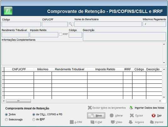 PIS/COFINS/CSLL e IRRF Grupo IOB Folhamatic EBS >