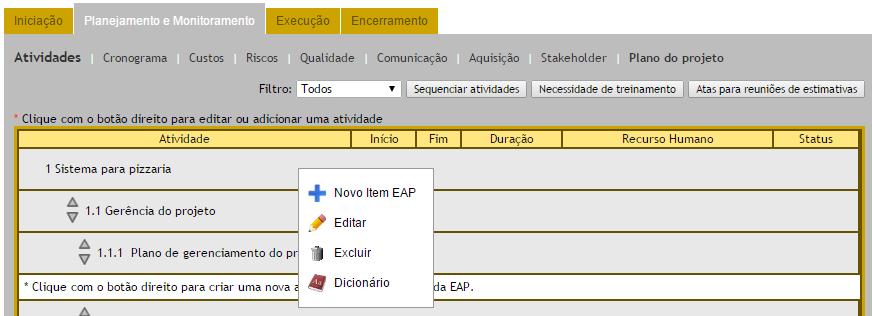 Utilize esta opção para acessar o dicionário da