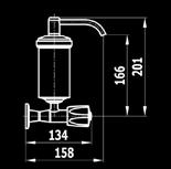 1812 CR Filtro ABS com vela VELA PARA