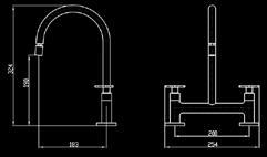 1256 C260 Misturador de mesa