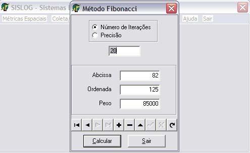 38 SISLOG/Métrcas Espacas/ Métrca Retangular/Método Fbonacc.