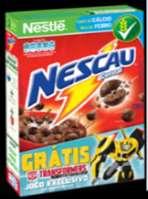 promoção de Nescau Transformers.