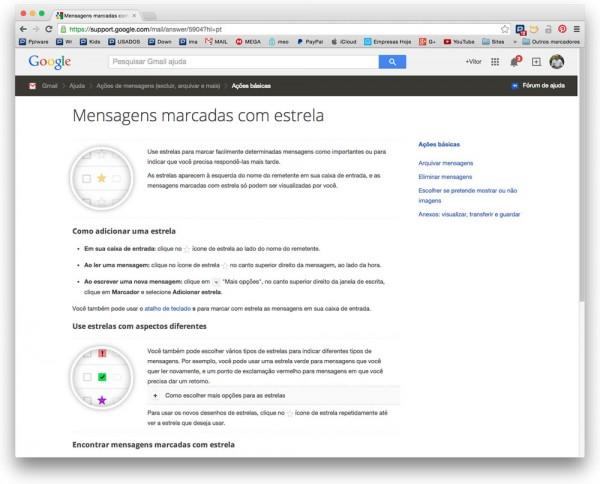 Os utilizadores avançados do Gmail são os que estão mais familiarizados com a função de estrela, que permite marcar rapidamente mensagens importantes.