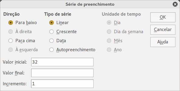 Clique e arraste na direção que você deseja que as células sejam preenchidas. Se a célula original contiver um texto, esse texto será automaticamente copiado.